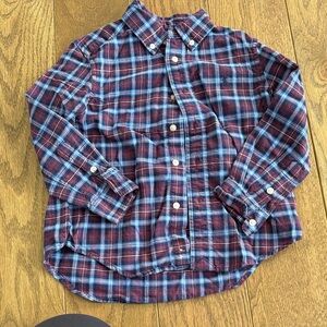 Ralph Lauren Kids Plaid Shirt - Red and Blue